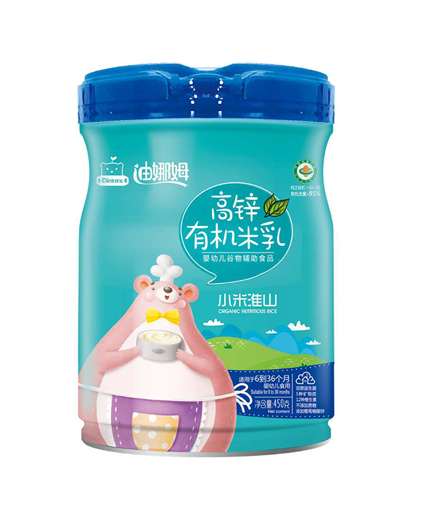 迪娜姆高鋅有機(jī)米乳 小米淮山