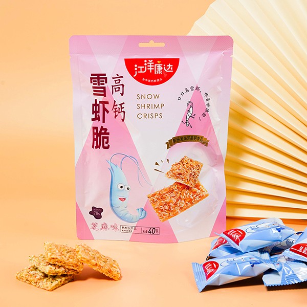 江洋康達(dá)高鈣雪蝦脆 芝麻味詳情圖2
