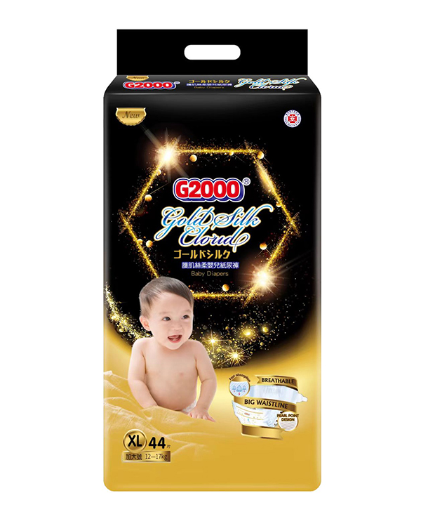 G2000護(hù)肌絲柔嬰兒紙尿褲XL44片