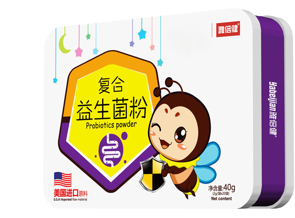 雅倍健復(fù)合益生菌粉鐵盒40克