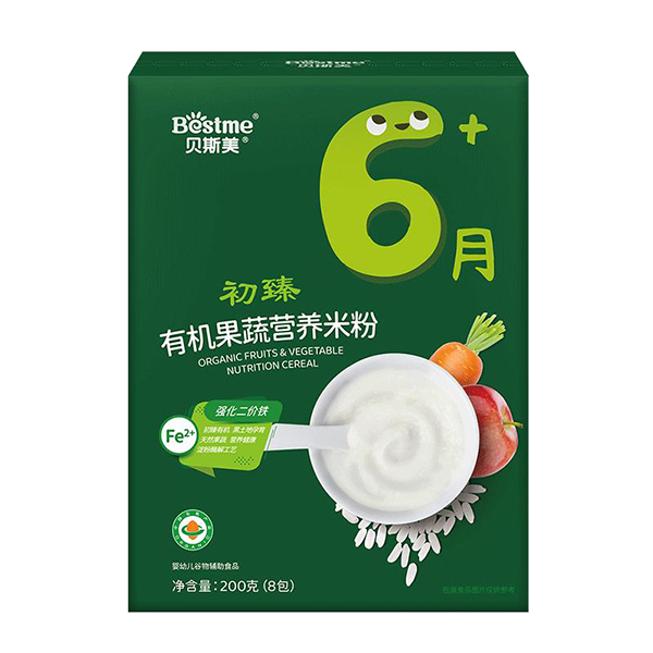 貝斯美初臻有機(jī)果蔬營養(yǎng)米粉