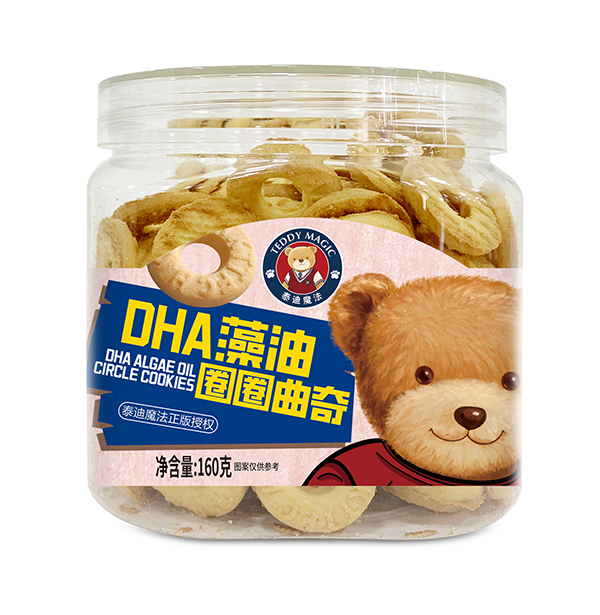 泰迪魔法DHA藻油圈圈曲奇