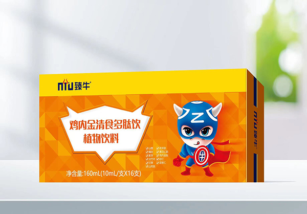 臻牛雞內金清食多肽飲植物飲料