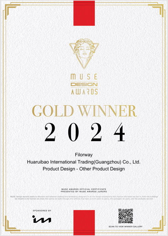 菲洛維榮獲2024年度MUSE DESIGN AWARDS繆斯設(shè)計獎金獎.jpg 菲洛維榮獲2024年度MUSE DESIGN AWARDS繆斯設(shè)計獎金獎.jpg