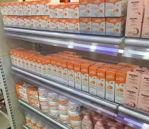 奇氏產品超市展示