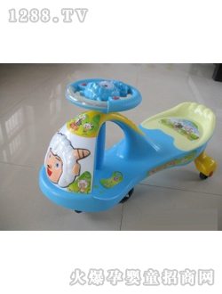 尼爾樂(lè)淺藍(lán)色兒童扭扭車