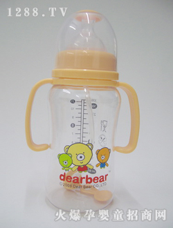 自動(dòng)寬口徑握把奶瓶