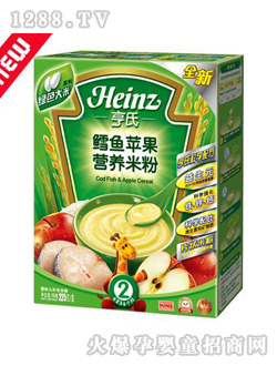 亨氏鱈魚蘋果營養(yǎng)米粉