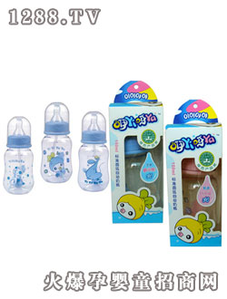咿咿呀呀標(biāo)準(zhǔn)圓弧自動奶瓶150ml