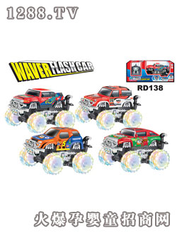 仁達音樂、閃燈搖擺特技車