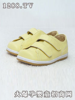 基諾浦羊皮鞋（淺黃色）5#