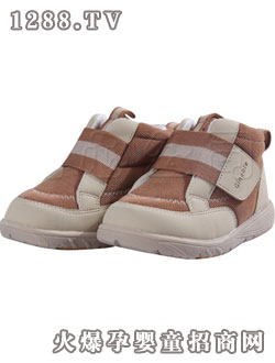 基諾浦嬰童鞋(米 棕色4#)