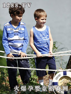 小毛蟲春夏裝海軍系列男裝