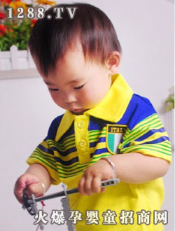 吉多小屋日韓版童裝短袖億貝兒夏裝