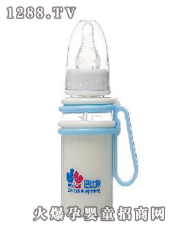 巴比象彩色把直身自動(dòng)奶瓶150ml