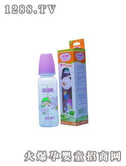 愛得利圓形彩色大奶瓶A02-A