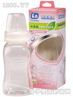 樂(lè)樂(lè)寶貝6安士標(biāo)準(zhǔn)口徑PC奶瓶
