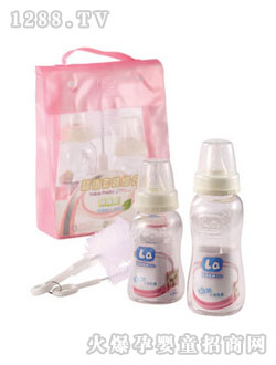 樂(lè)樂(lè)寶貝尼龍奶瓶+奶嘴刷