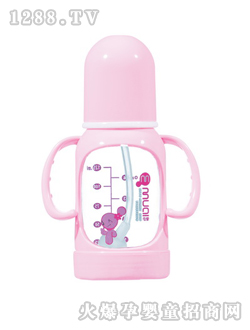 安心有柄防燙自動小奶瓶