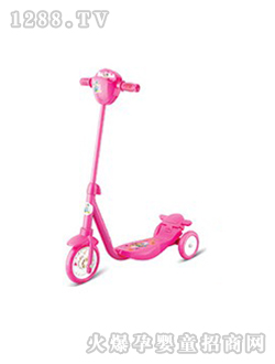 葫蘆娃兒童滑板車(chē)紅色