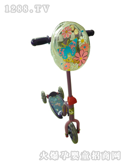 葫蘆娃兒童滑板車(chē)褐色車(chē)架