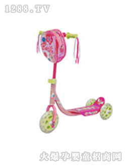 葫蘆娃兒童滑板車(chē)粉紅色