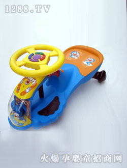 小寶小貝黃藍(lán)色扭扭車