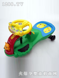 小寶小貝卡通動(dòng)物扭扭車