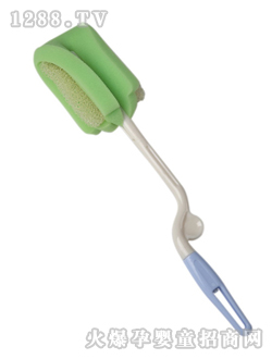 貝美天使旋轉(zhuǎn)海棉奶瓶刷