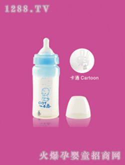 小不點硅橡膠奶瓶K220