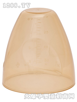 愛歲采晶奶瓶蓋啡色