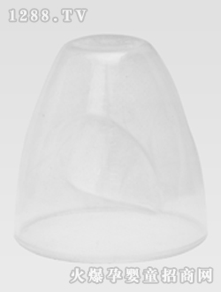 愛歲采晶奶瓶蓋透明