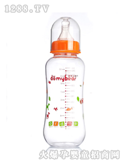 寬口徑安全玻璃奶瓶250ML