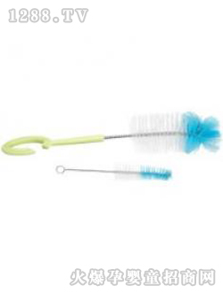 小雞卡迪奶瓶奶嘴刷組