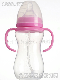 270ML有柄寬口徑葫蘆自動(dòng)奶瓶