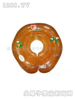 艾樂貝深黃充氣頸圈