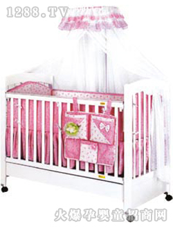 愛(ài)嬰寶嬰兒木床MC160