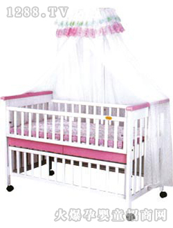 愛(ài)嬰寶嬰兒木床MC230