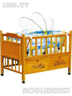 愛(ài)嬰寶嬰兒木床601-1