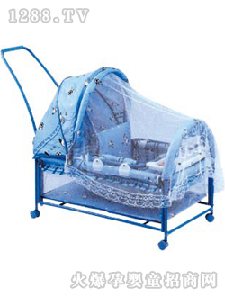 愛嬰寶鐵童床9273藍