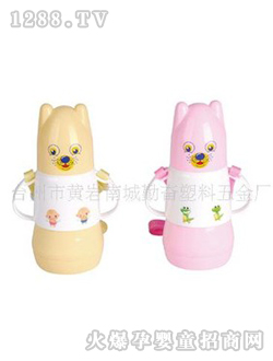 勤奮卡通奶瓶