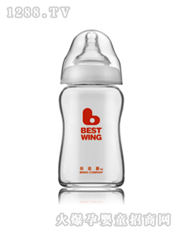 倍適嬰寬口徑抗菌奶瓶6安士
