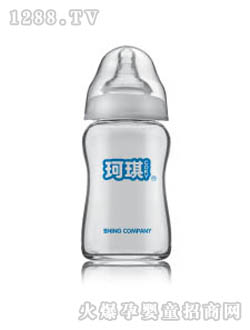 珂琪寬口徑弧形奶瓶6安士