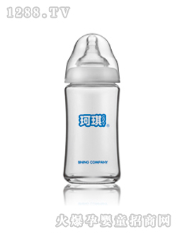 珂琪寬口徑圓形奶瓶8安士