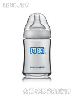 珂琪寬口徑圓形奶瓶4安士