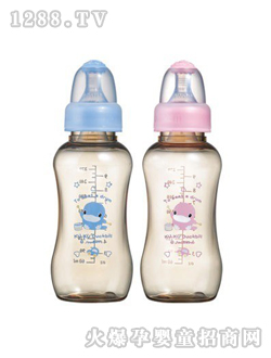 酷咕鴨PES防脹氣標(biāo)準(zhǔn)葫蘆奶瓶