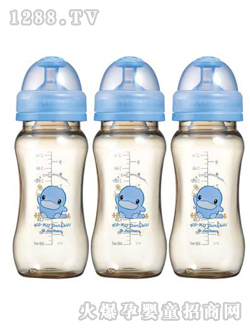 酷咕鴨PES智慧呼吸葫蘆奶瓶組3入寬口口徑