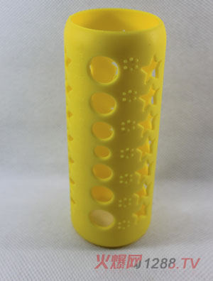 晶致愛(ài)黃色奶瓶套