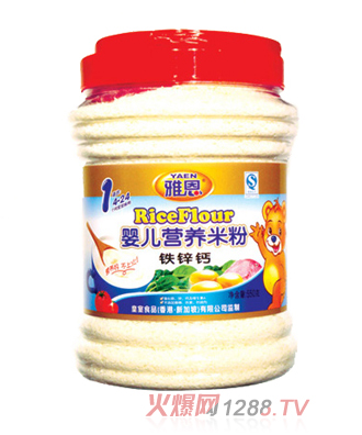 雅恩鐵鋅鈣yinge米粉550g