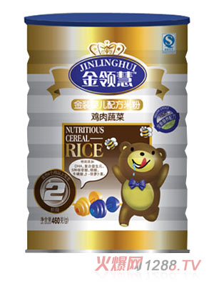 金領慧雞肉蔬菜yinge米粉2段